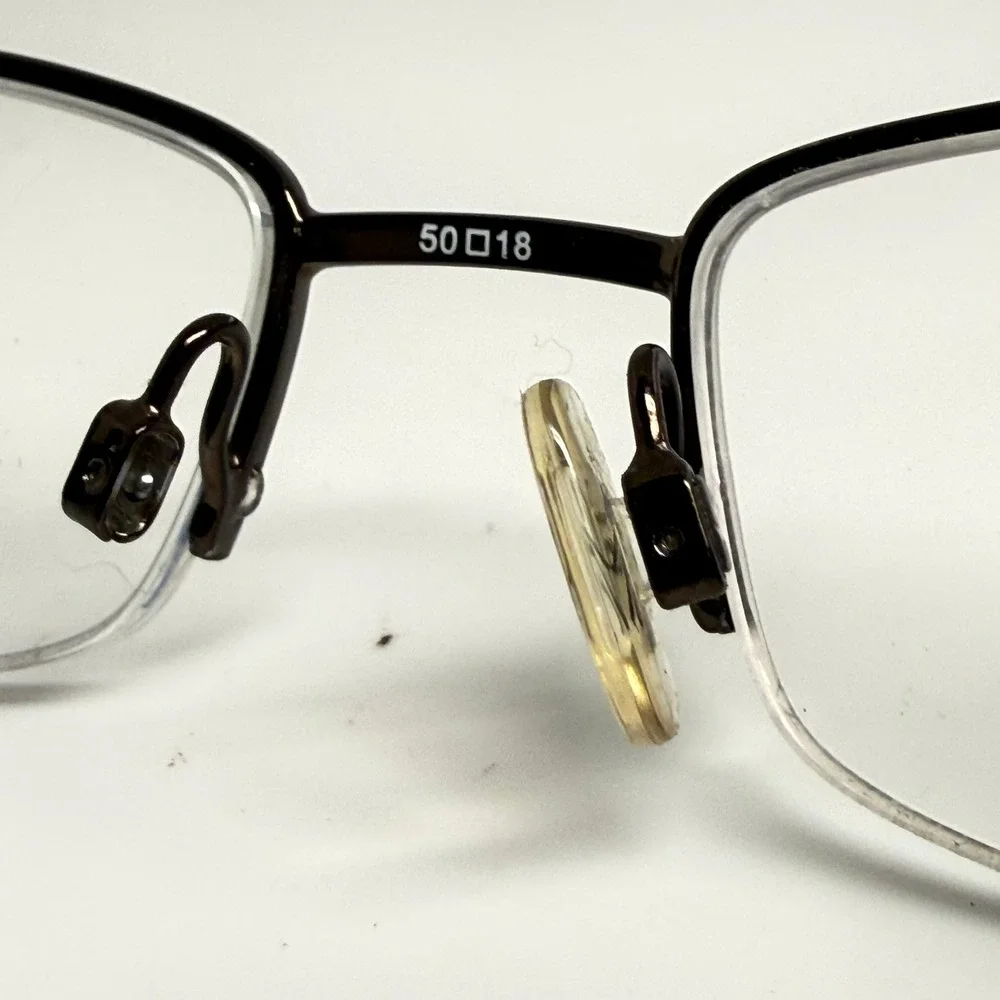 Kenneth Cole New York KC0164 048 Brown Tortoise Semi-Rimless Eyeglass Frames